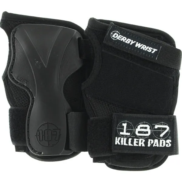 187 Killer Pads Derby Wrist Guard - Black