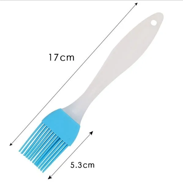 2153 Silicone Spatula and Pastry Brush Special Brush for Kitchen Use