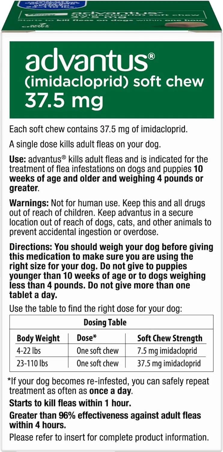 Advantus Soft Chews for Dogs 23-110 lb