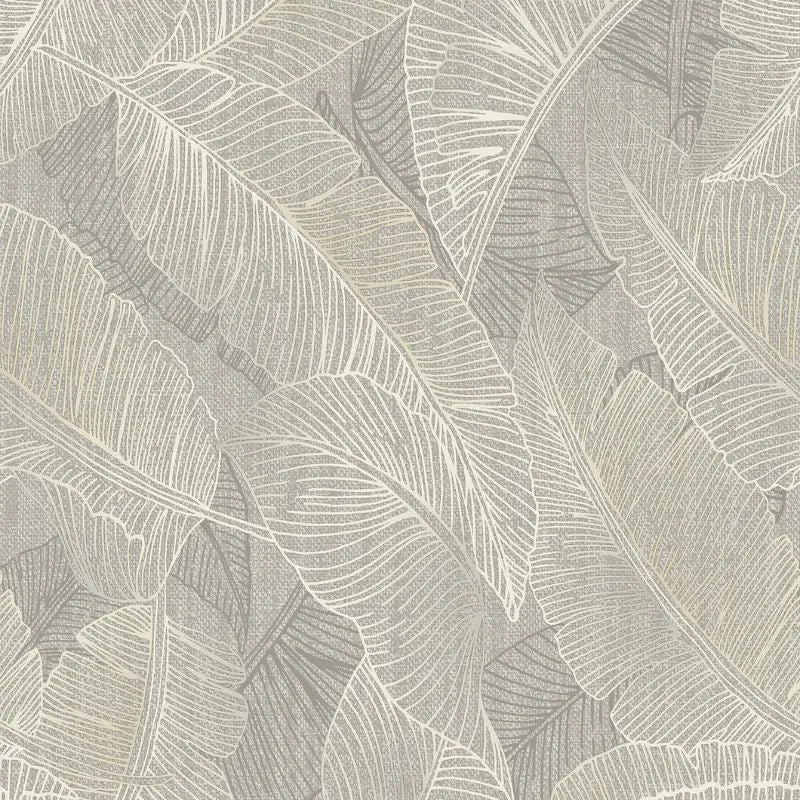 Anaya Textured Leaf Wallpaper