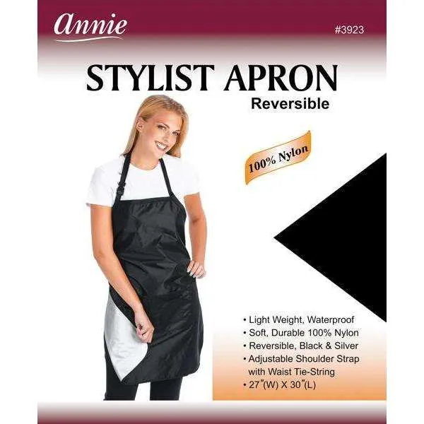 Annie Hair Cutting Cloth Stylist Reversible Apron Waist-Tie String 3923