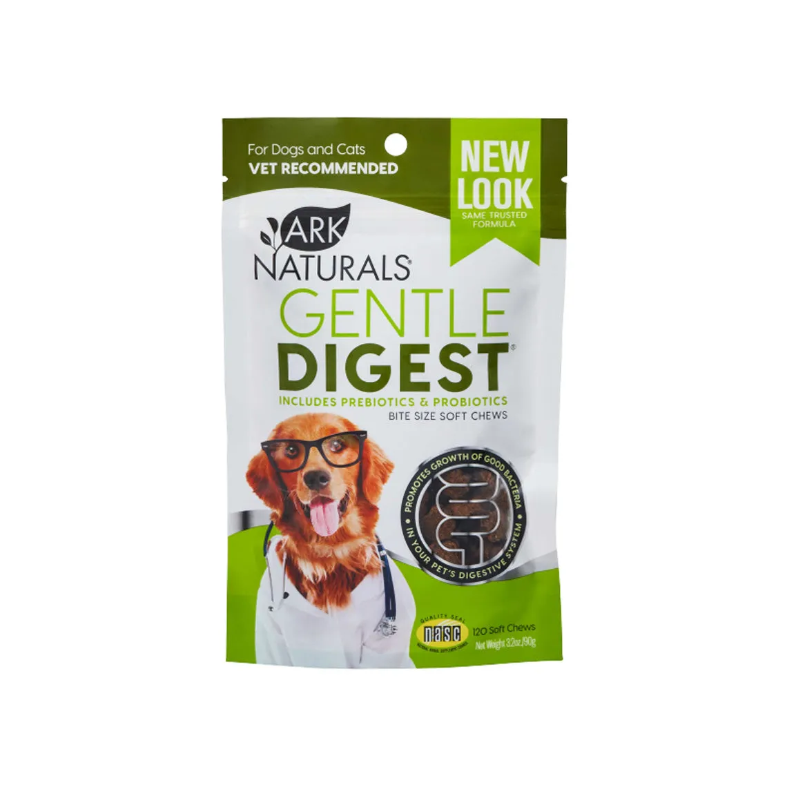 Ark Naturals Gentle Digest Supplements for Dogs & Cats