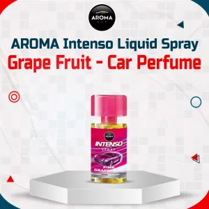 AROMA Intenso Liquid Spray - Grape Fruit - Car Perfume Fragrance Freshener Smell