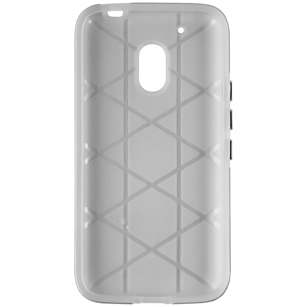 Avoca MobilePro Hardshell Case for Motorola G4 Play (2016 Model) - Silver/Frost