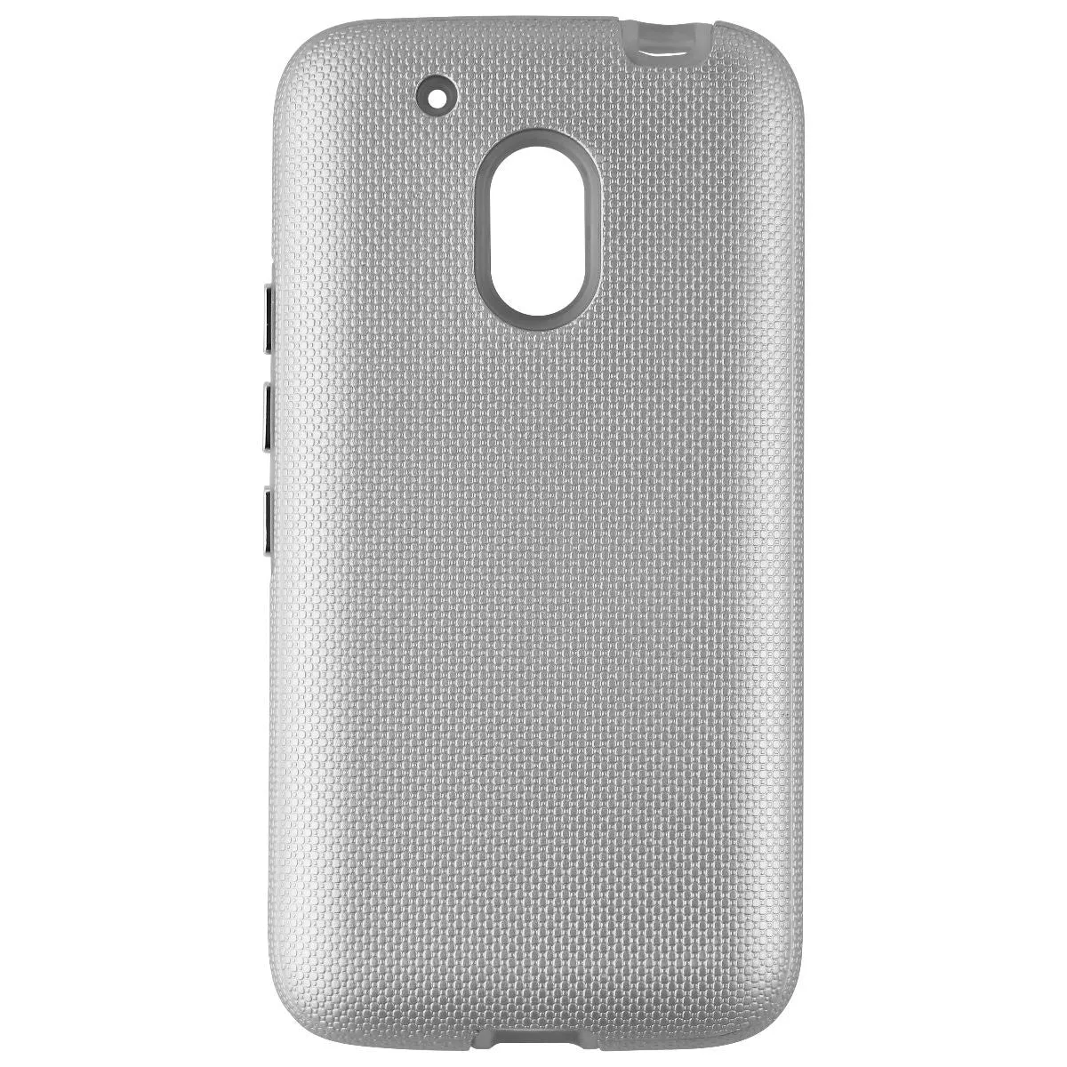 Avoca MobilePro Hardshell Case for Motorola G4 Play (2016 Model) - Silver/Frost