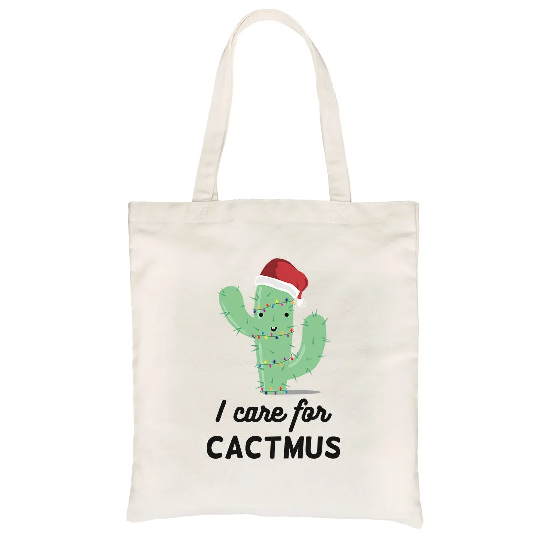 Care For Cactmus Canvas Shoulder Bag