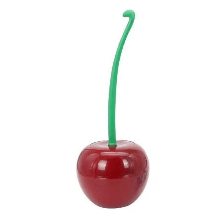 Cherry Shape Toilet Brush Holder Set