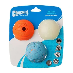 Chuckit Fetch Medley Medium Ball Dog Toy