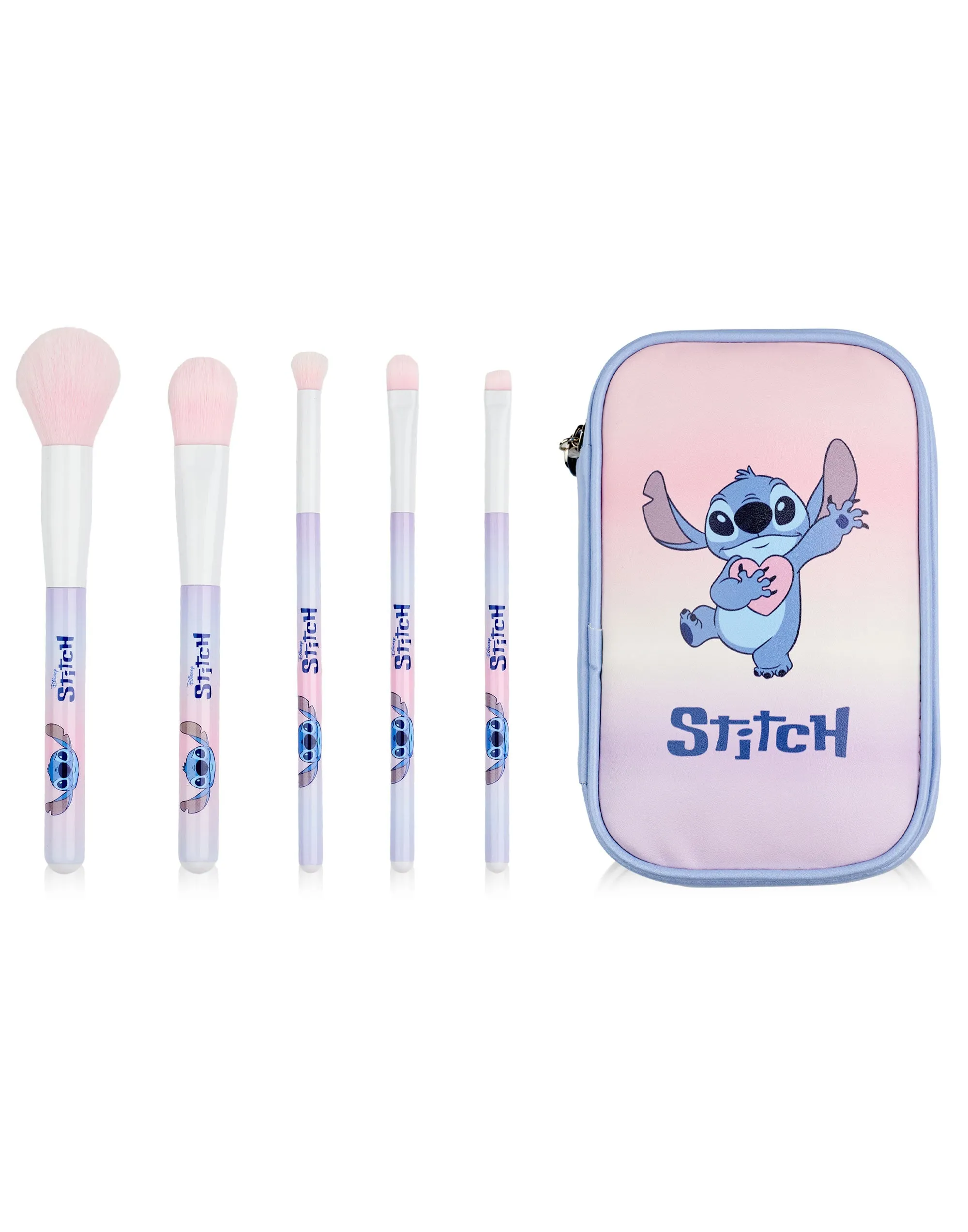 Disney Stitch Womens Makeup Brush Set