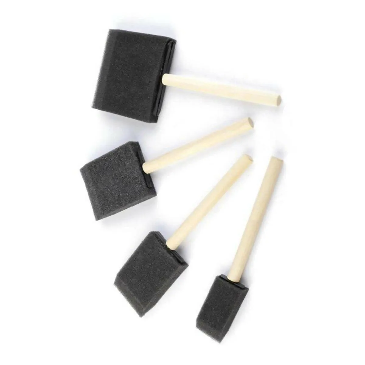 Foam Brushes - Set of 4 pcs