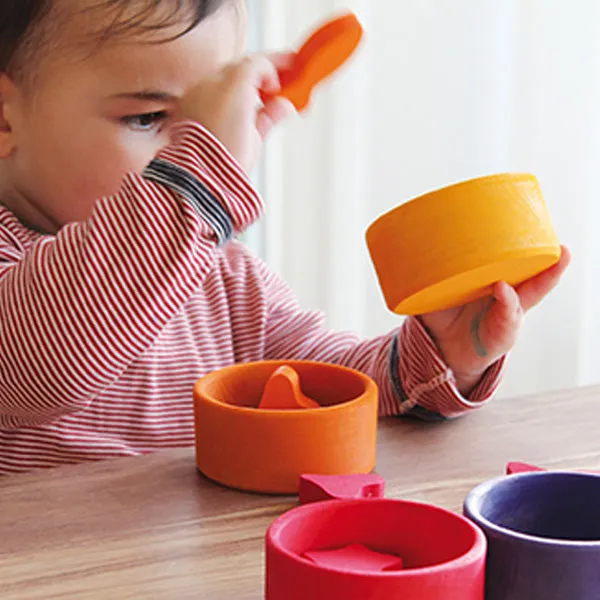 Grimm's Sorting Game - Rainbow Bowls