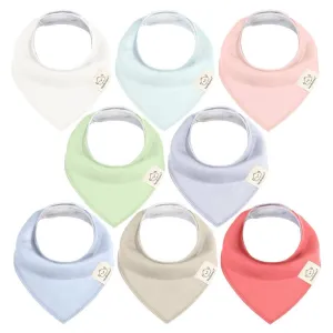 KeaBabies Organic Bandana Bibs Set - Spring