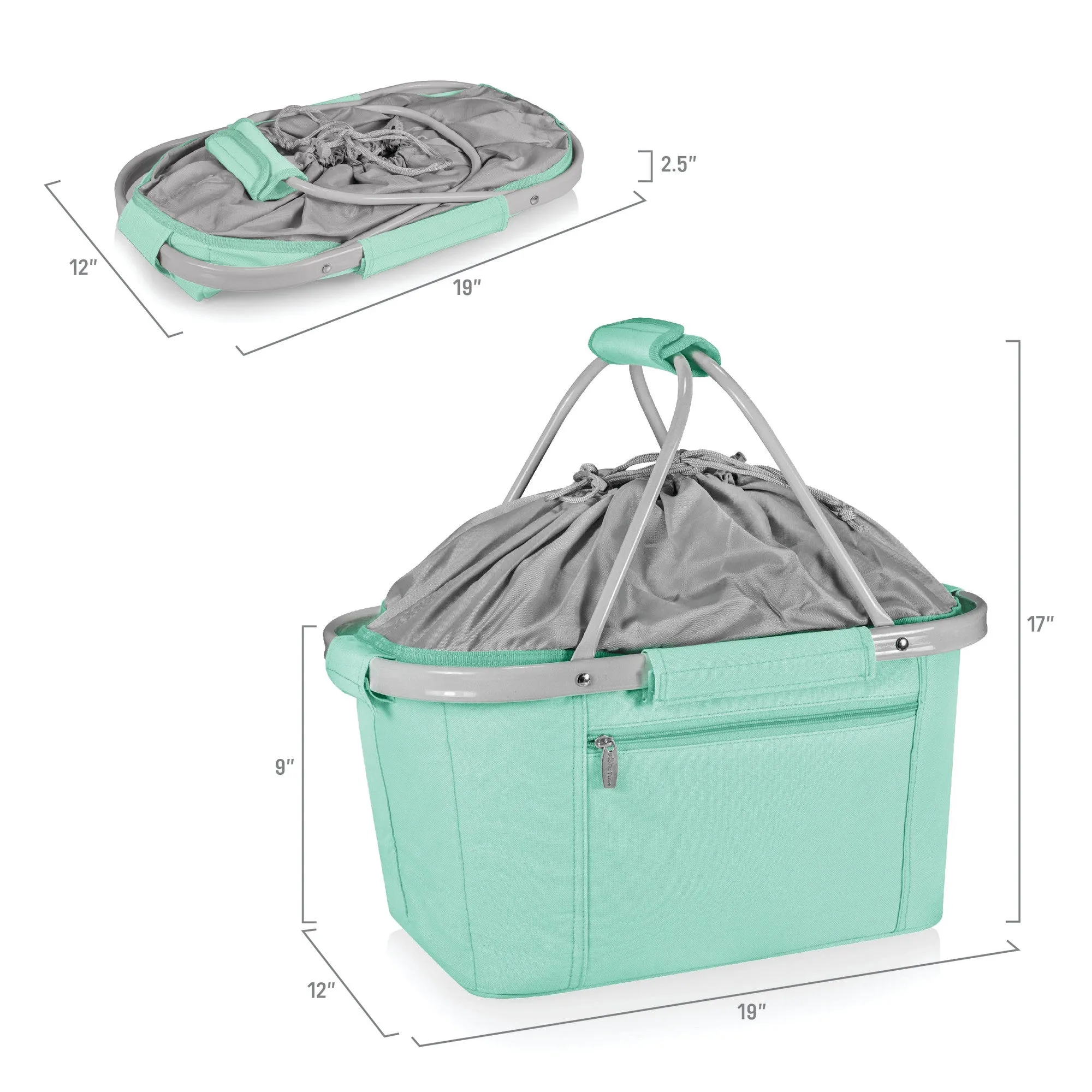 Little Mermaid - Metro Basket Collapsible Cooler Tote