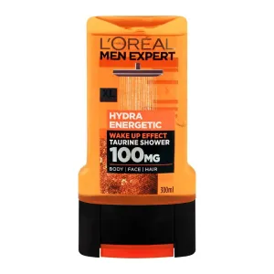 L'Oreal Paris Men Expert Hydra Energetic Body   Face   Hair Shower Gel, Wake Up Effect, 300ml