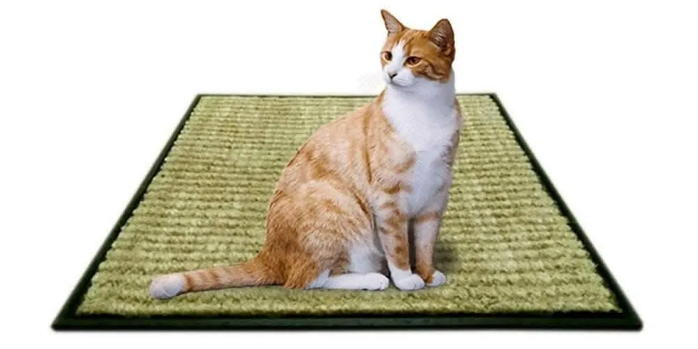 Mats Avenue Cat Scratch Mat Claw Pad and Sleeping Mat Hand Made , 45x45 cm Set of 2