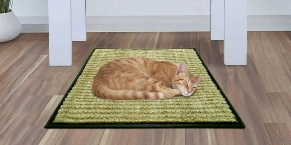 Mats Avenue Cat Scratch Mat Claw Pad and Sleeping Mat Hand Made , 45x45 cm Set of 2