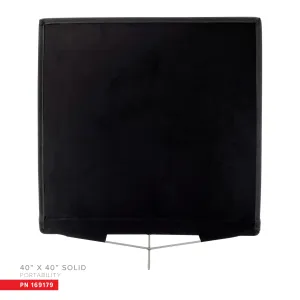 Matthews Flag - 40X40'' Black