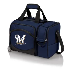 Milwaukee Brewers - Malibu Picnic Basket Cooler