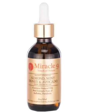 Miracle 9 Almond Mint Honey And Avocado Hair Growth Oil