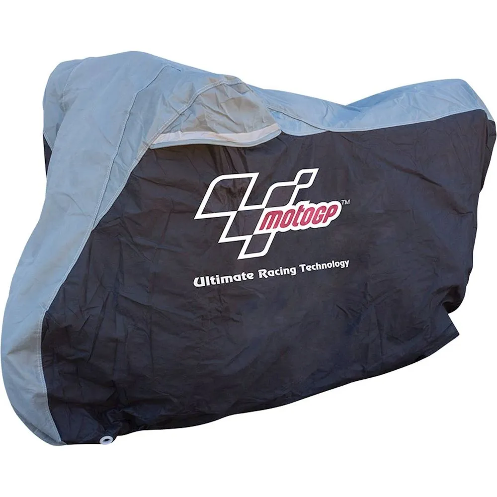 MotoGP Dust Cover Medium Fits Up To 600cc Black / Grey