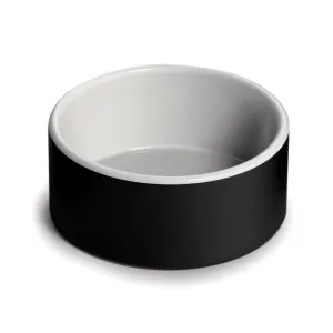 Naturally Cooling Dog Water Bowl Black