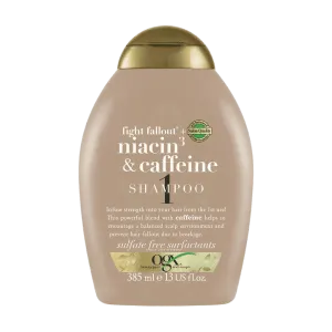 OGX NIACIN AND CAFFEINE SHAMPOO 385ML