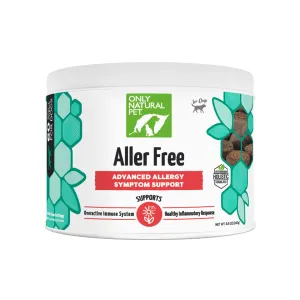 Only Natural Pet Aller Free Advanced Support Allergy Supplement for Dogs