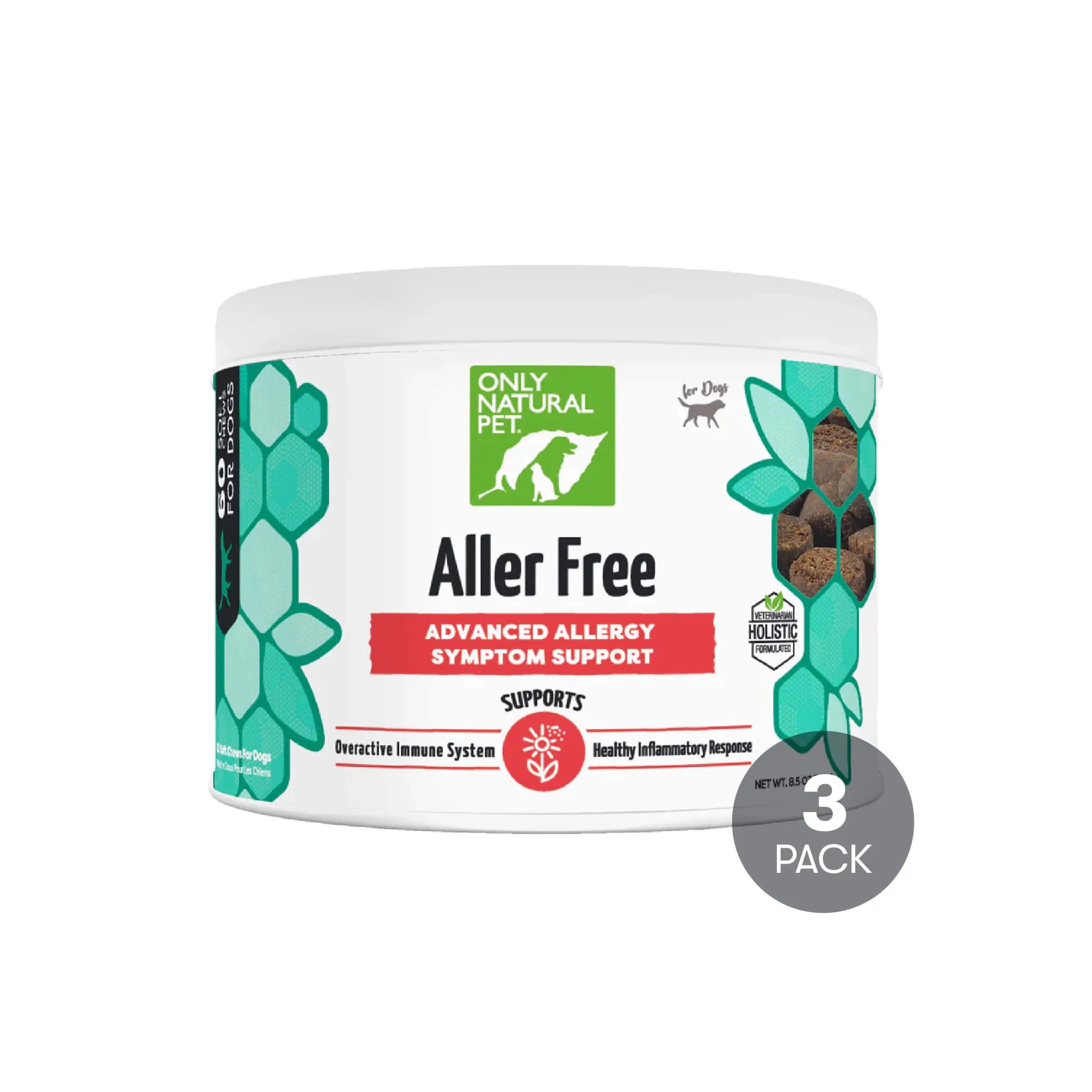 Only Natural Pet Aller Free Advanced Support Allergy Supplement for Dogs