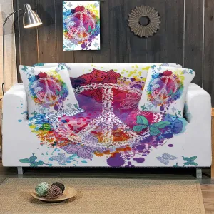 Peace on the Beach Couch Cover