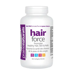 Prairie Naturals Hair-Force 180 Softgels