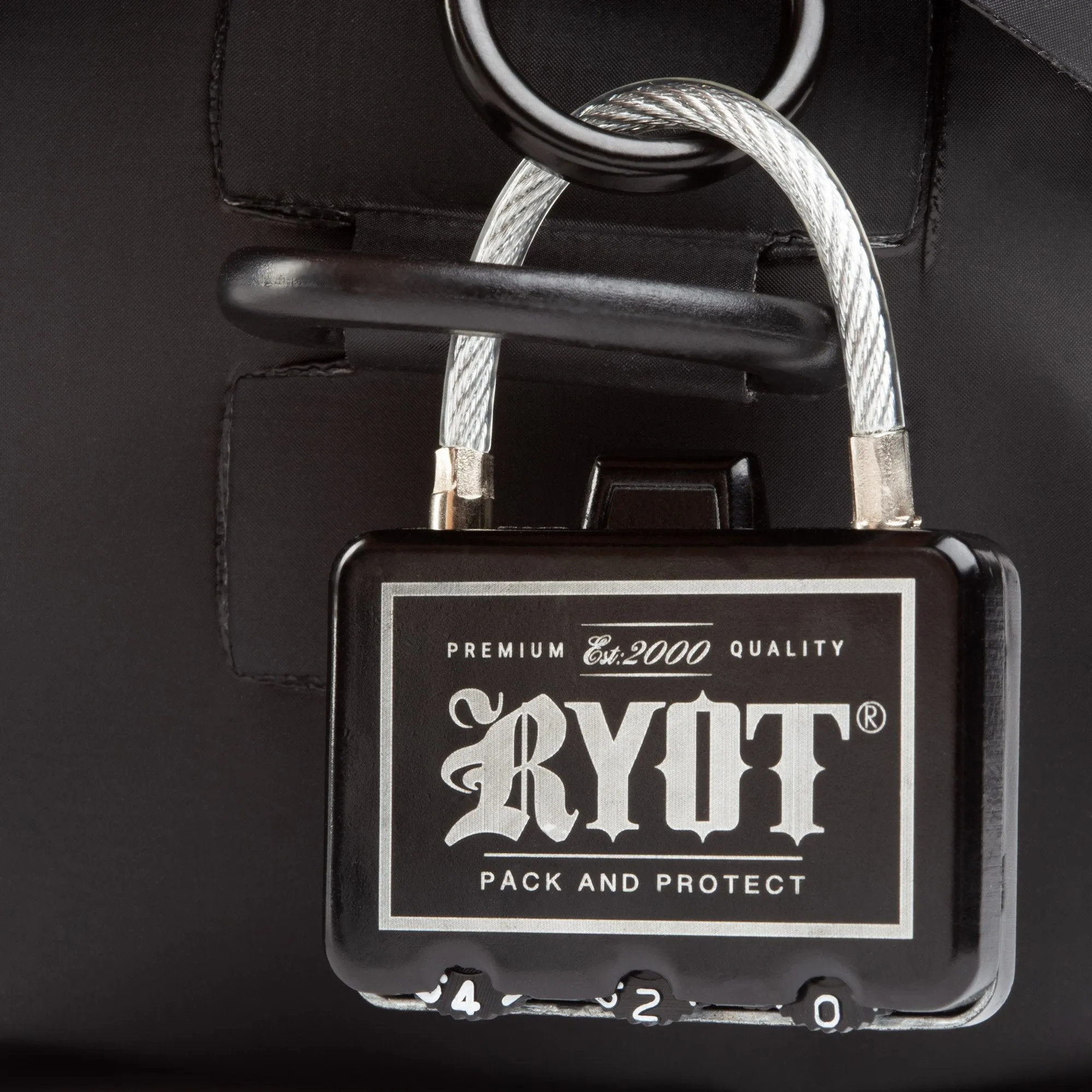 RYOT SmellProof Carbon Series Dopp Kit w/Combo Lock