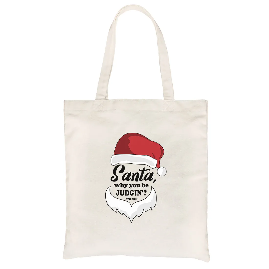 Santa Be Judging Canvas Shoulder Bag