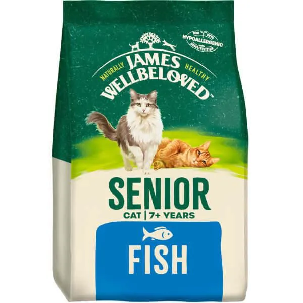 Senior Fish & Rice Dry Cat Food