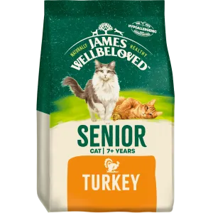 Senior Turkey & Rice Dry Cat Food