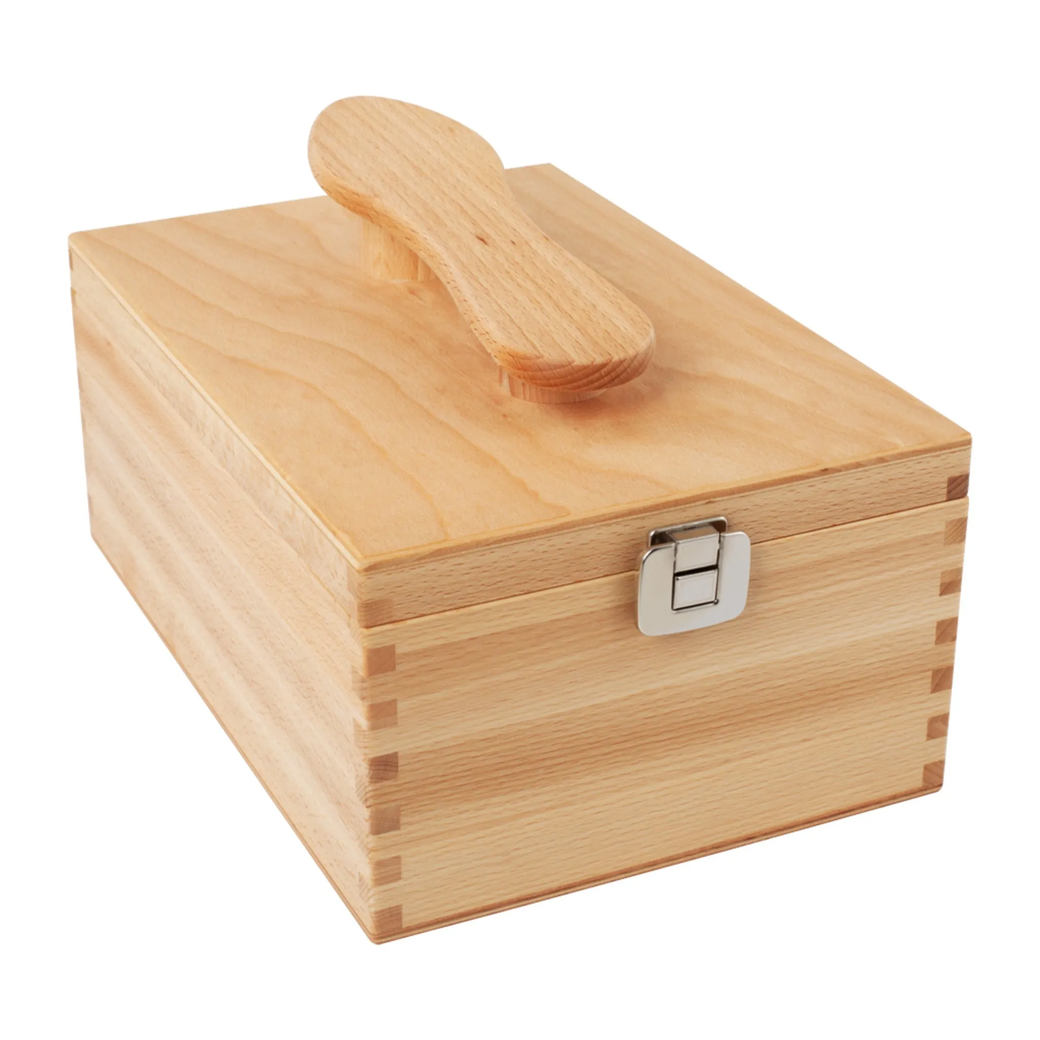 Shoe Cleaning Box With Folding Lid