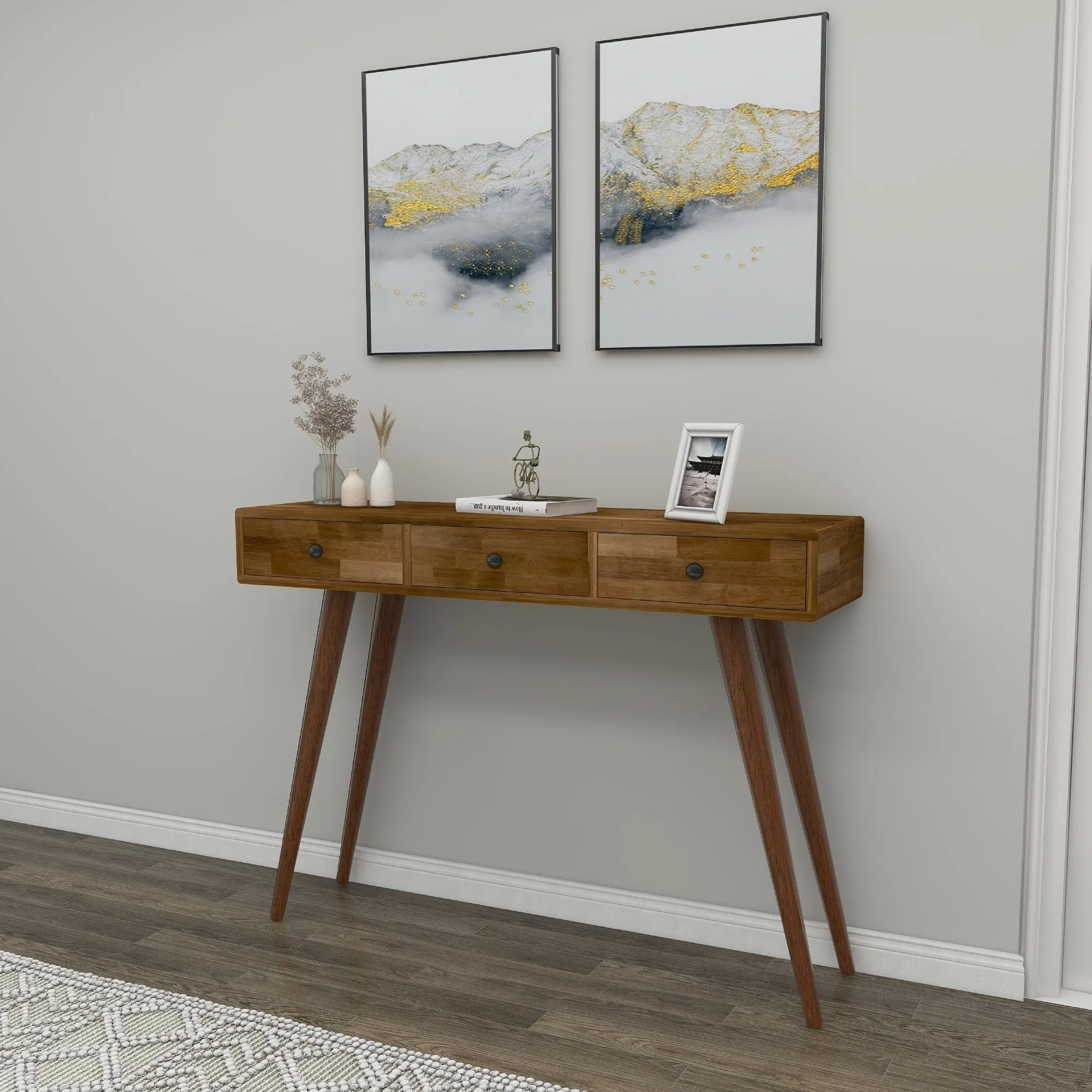 Solid Wood Dresuar Console Table Aurelia