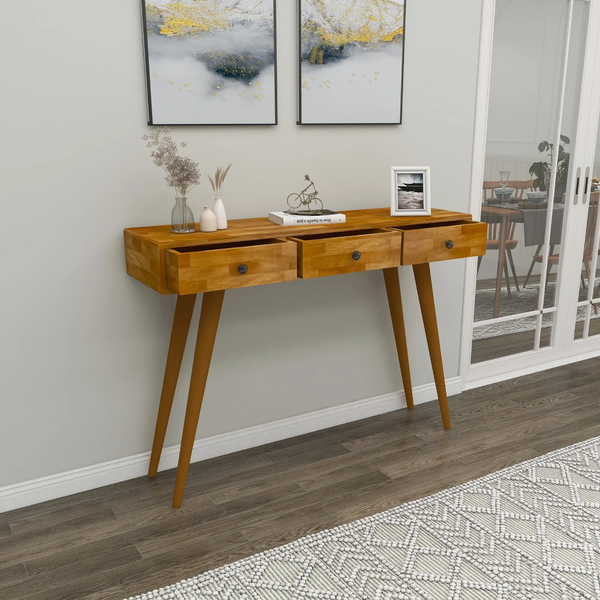 Solid Wood Dresuar Console Table Aurelia