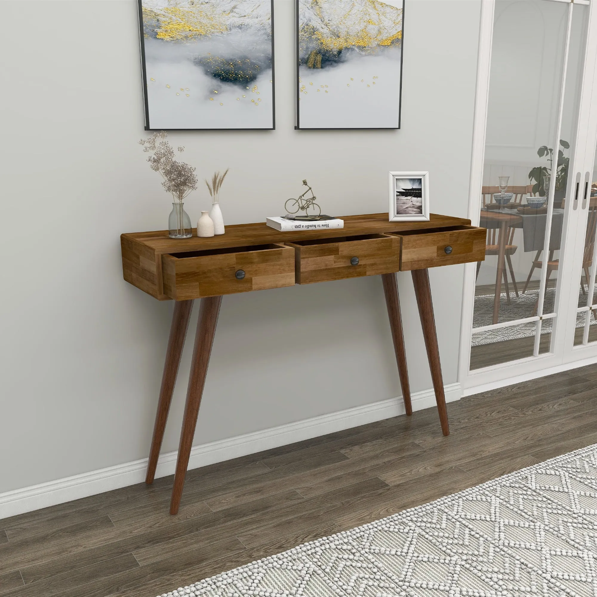 Solid Wood Dresuar Console Table Aurelia