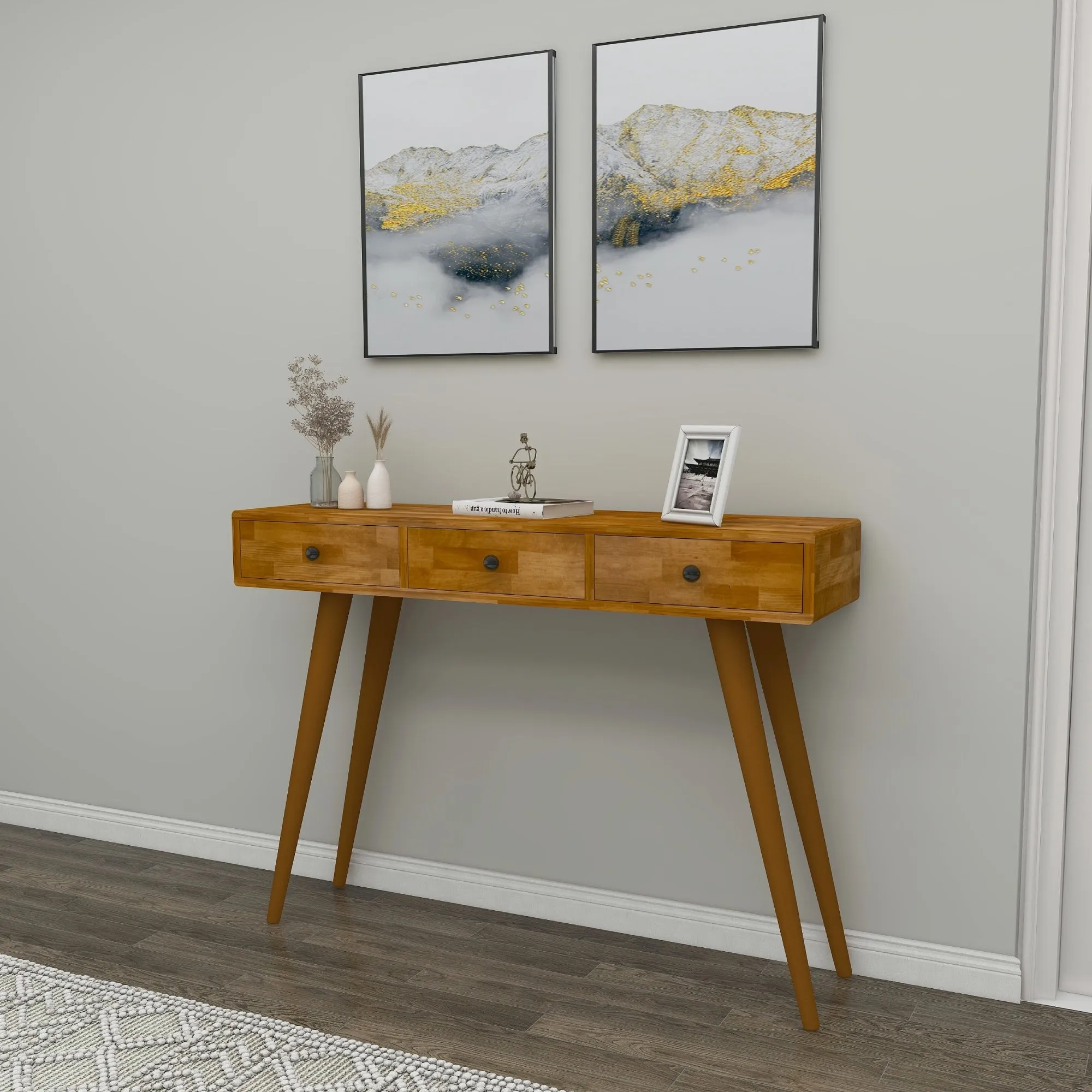 Solid Wood Dresuar Console Table Aurelia