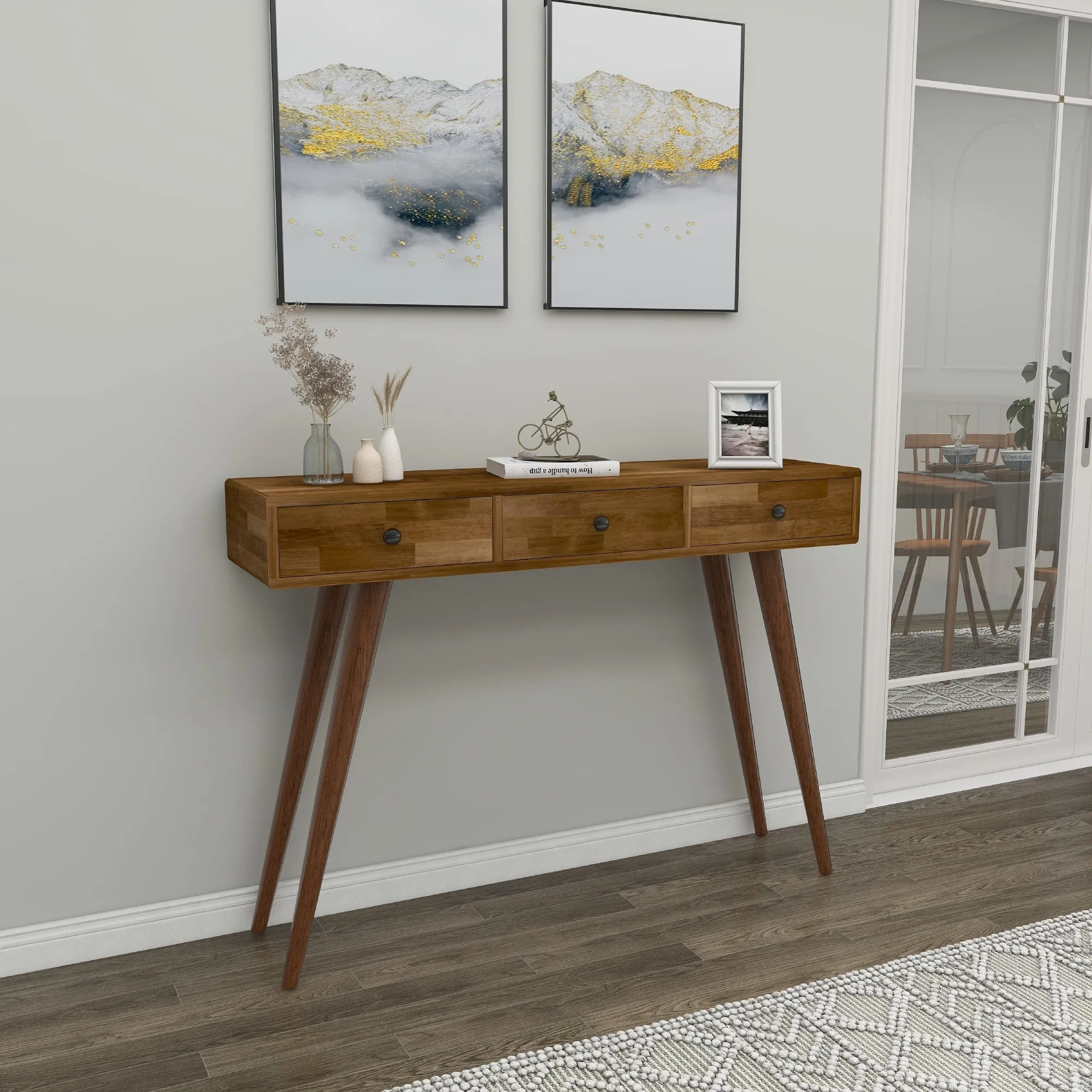 Solid Wood Dresuar Console Table Aurelia