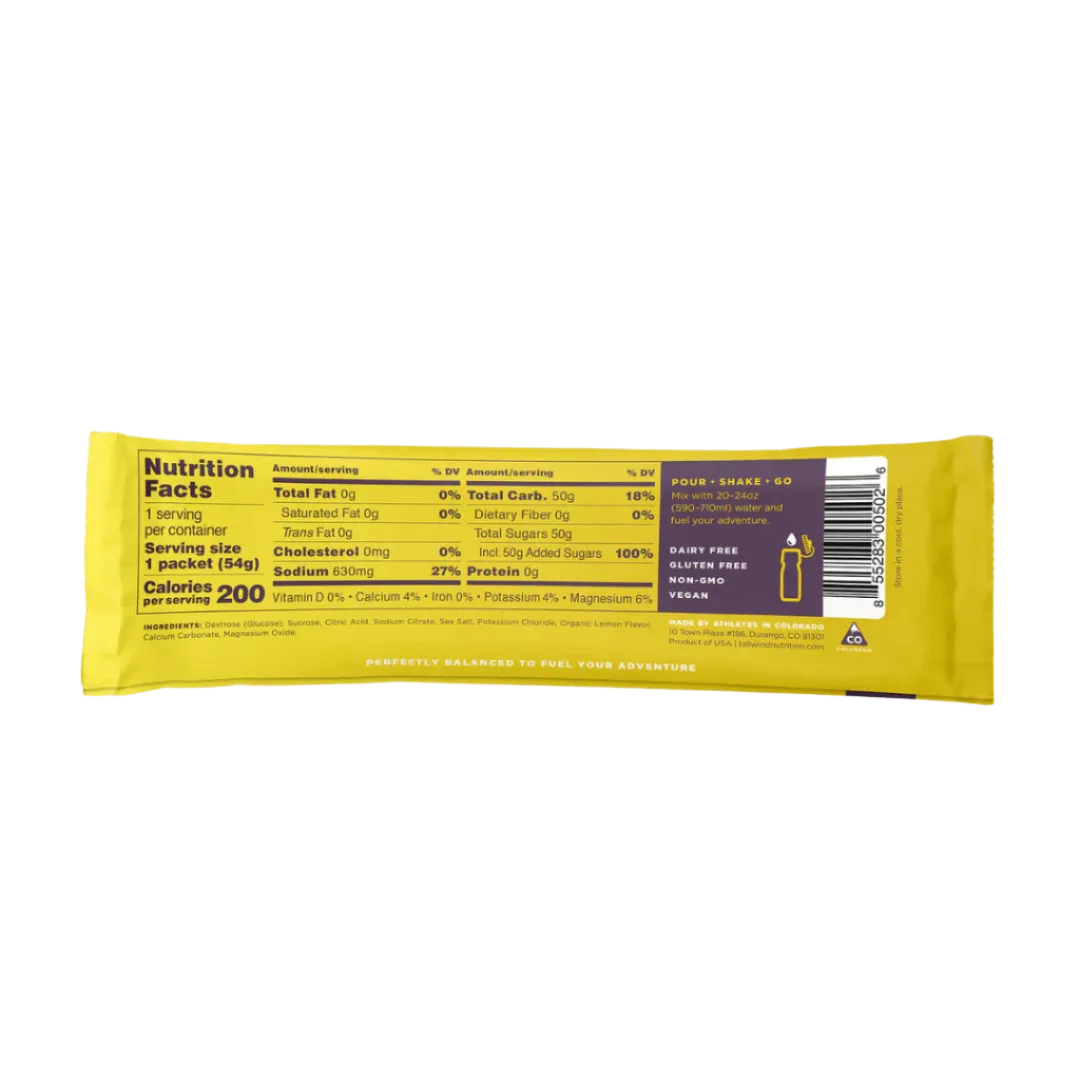 Tailwind Nutrition - Endurance Fuel Stick - Lemon