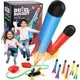 Terra Toy Rocket Launcher for Kids, Fun Outdoor Toys for Kids, Sturdy Launcher Stand With 2 Foot Launch Pads & 6 Colorful Foam Rockets