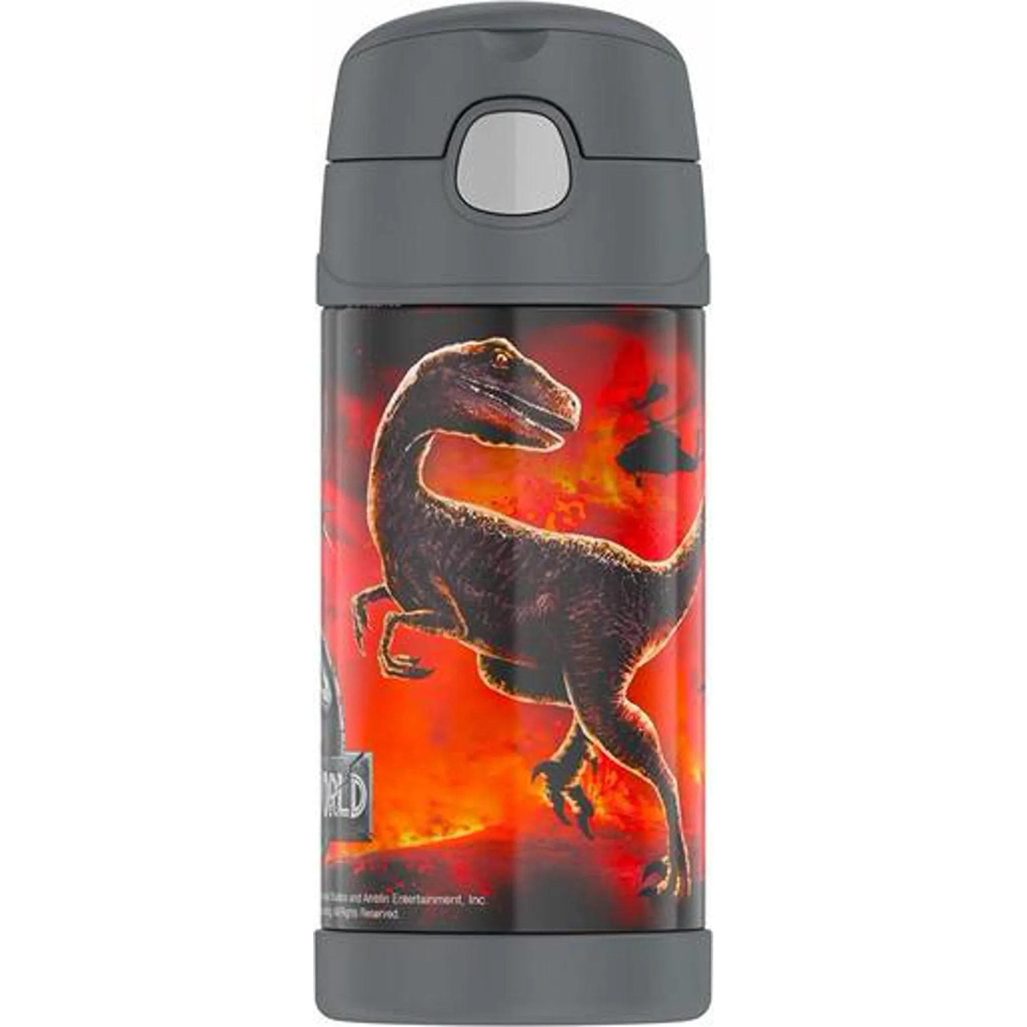 Thermos 12 Ounce Funtainer Bottle, Jurassic World