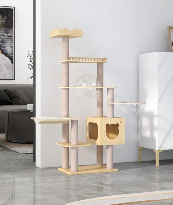 Ultimate Incredible Spaceship Cat Tree PVC pole