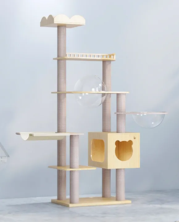 Ultimate Incredible Spaceship Cat Tree PVC pole