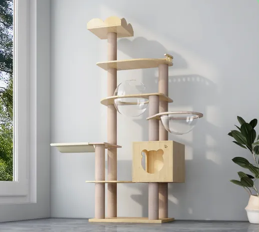 Ultimate Incredible Spaceship Cat Tree PVC pole