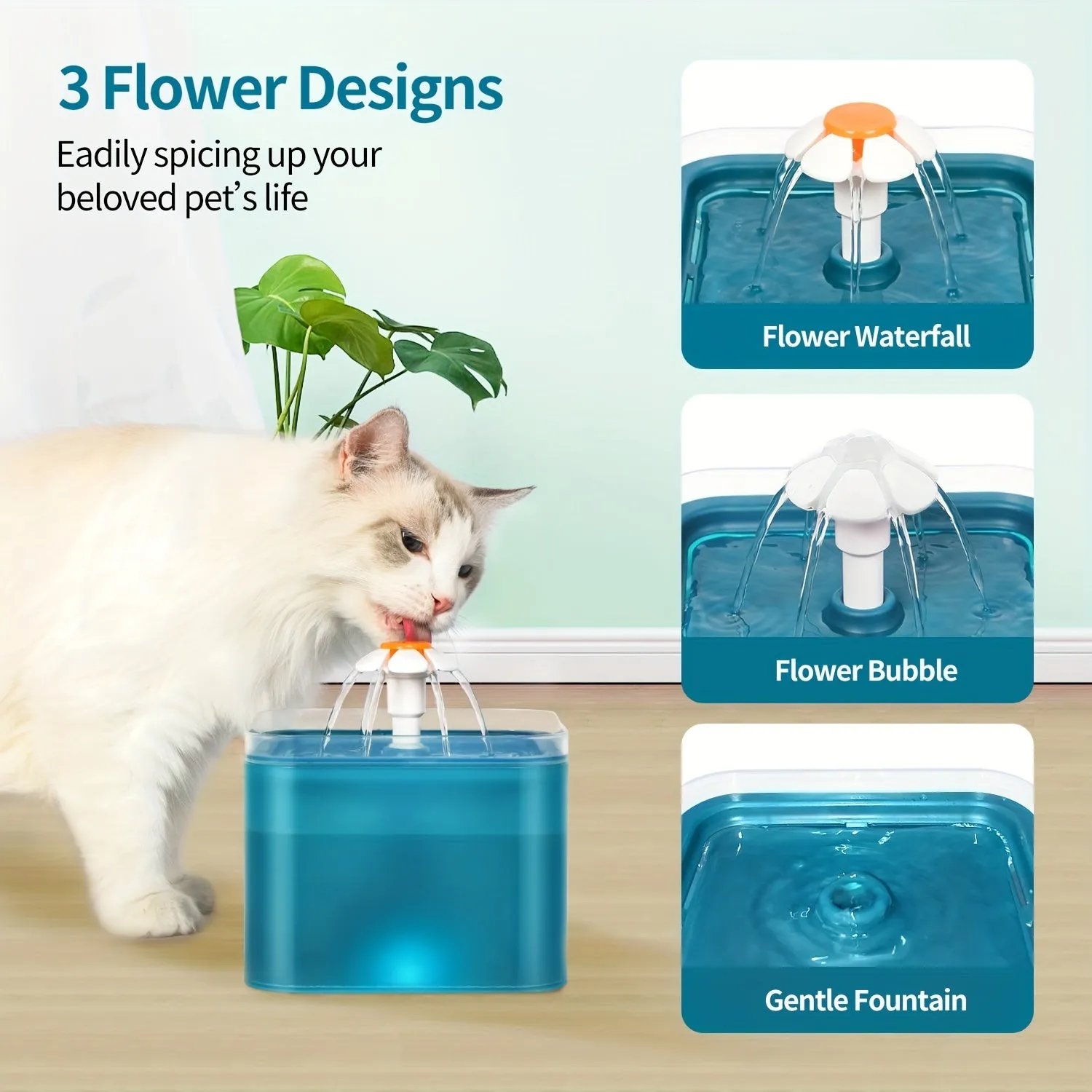 USB Automatic Pet Water Fountain Keep Your Pets Hydrated