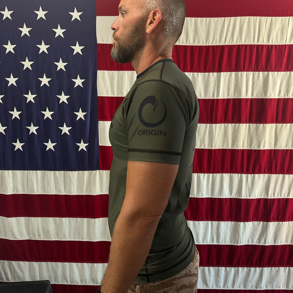 We Defy x GORUCK x Origin™ Rash Guard - Built By SCARS