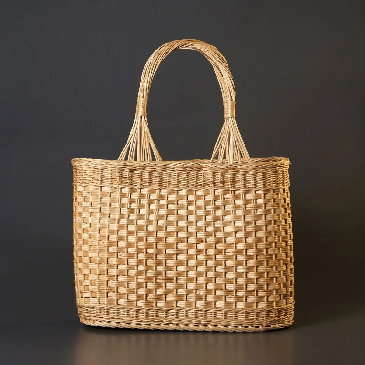 Wicker Beach Basket from Kashmir