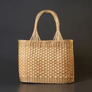 Wicker Beach Basket from Kashmir